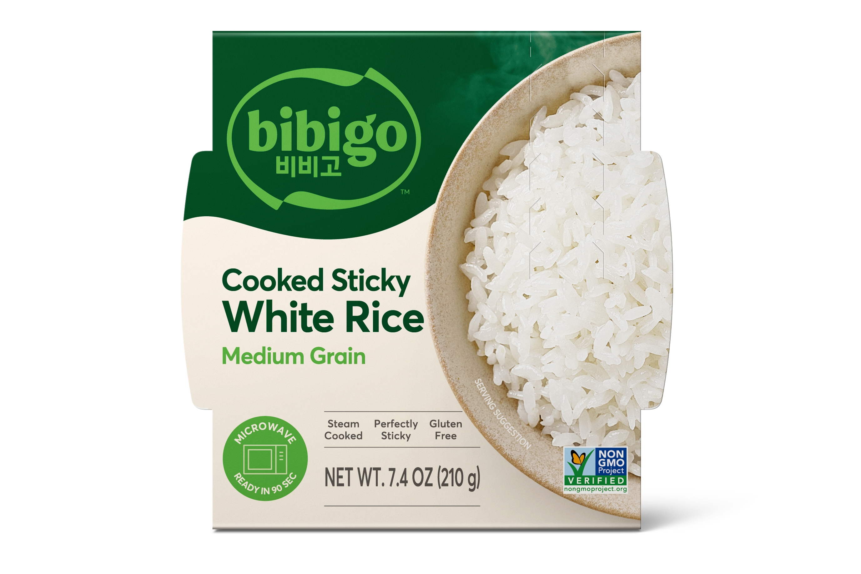 CJ제일제당이 북미에 수출하고 있는 'bibigo Sticky Rice' 제품 이미지