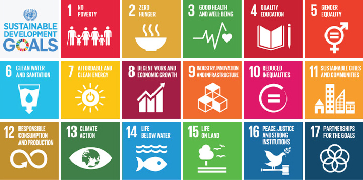 UN SDGs 17개 목표 이미지