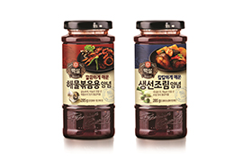CJ제일제당 백설 해물양념장 2종