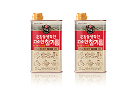 건강한 참기름과 비빔면 공동마케팅