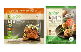 CJ제일제당 비비고 한식반찬 대표제품 이미지