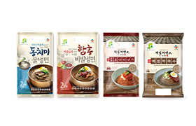 CJ제일제당 냉면 제품 4종