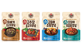 CJ제일제당_백설_파우치양념장4종