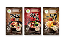 CJ제일제당 가쓰오우동 리뉴얼 제품