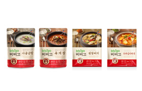 CJ제일제당 비비고 한식 HMR 제품 이미지
