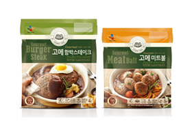 CJ제일제당 고메함박스테이크 고메미트볼