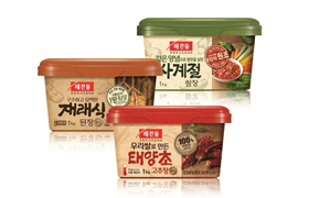 CJ제일제당 해찬들 제품 이미지