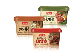 CJ제일제당 해찬들 대표 상품 이미지