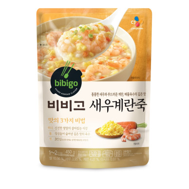 CJ제일제당, 비비고 파우치죽 ‘새우계란죽’ 출시… 죽전문점 수요 공략 