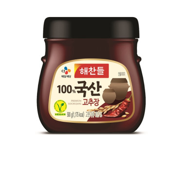 CJ제일제당 해찬들 고추장, ‘브이라벨’ 인증 획득…전 세계 비건 소비자 사로잡는다
