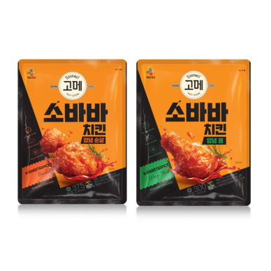 CJ제일제당 ‘고메 소바바치킨’, 이번엔 양념치킨으로 냉동치킨 시장 잡는다