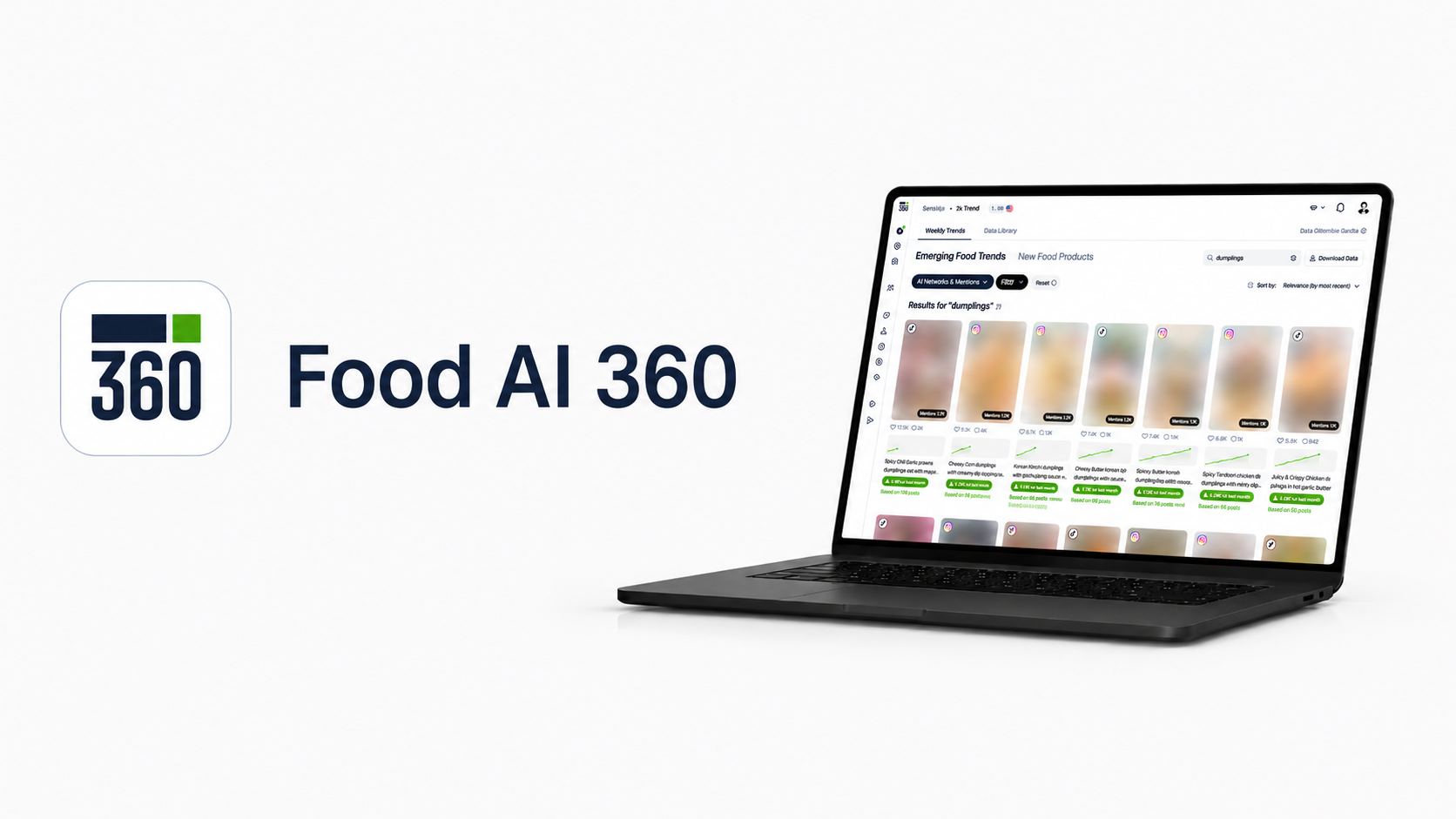 CJ제일제당이 자체 개발한 AI 기반 마케팅 인텔리전스 플랫폼 'Food AI 360'
