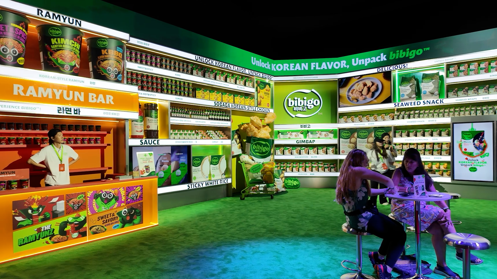 HOUSE OF CJ 내 bibigo zone
