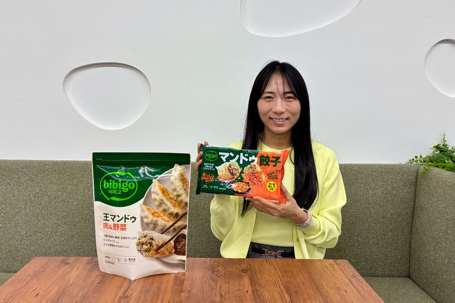 Ichikawa Sayo, who leads the Brand Communication Team at CJ FOODS JAPAN