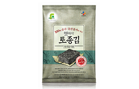 프레시안 햇바삭 토종김 국산들기름 제품 