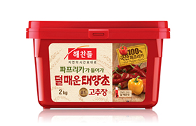 해찬들 파프리카가 들어가 덜매운 태양초 골드 고추장 제품