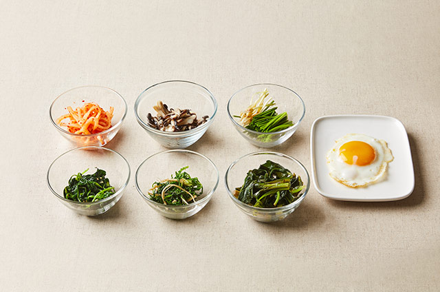 봄나물 비빔밥 만들기 3단계 사진