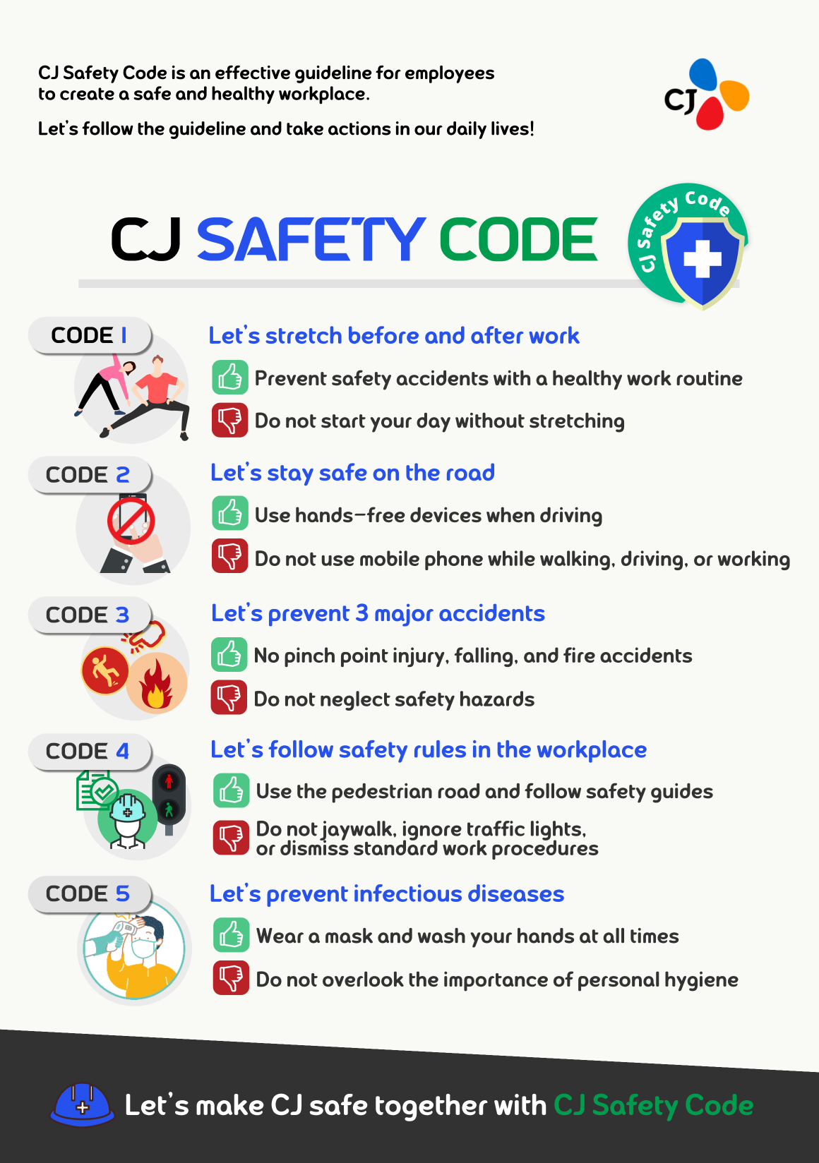 CJ Safety Code