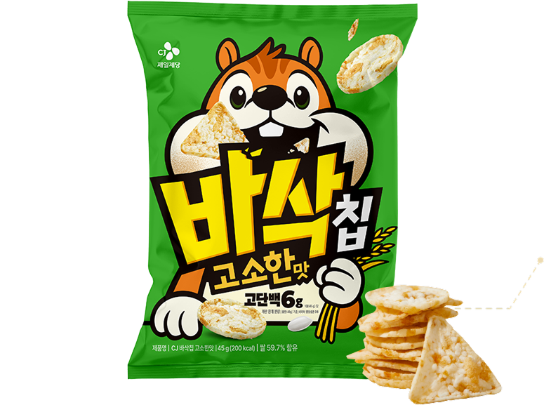 바삭칩 고소한맛 제품 이미지